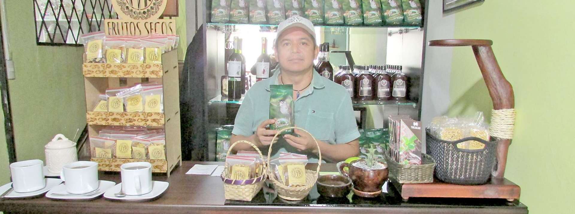 Alimentos orgánicos en plena amazonía